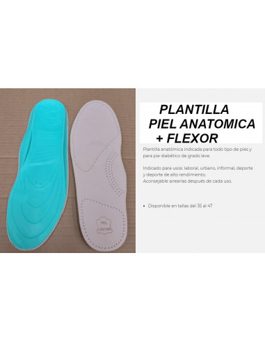 PLANTILLA PIEL ANATOMICA + FLEXOR