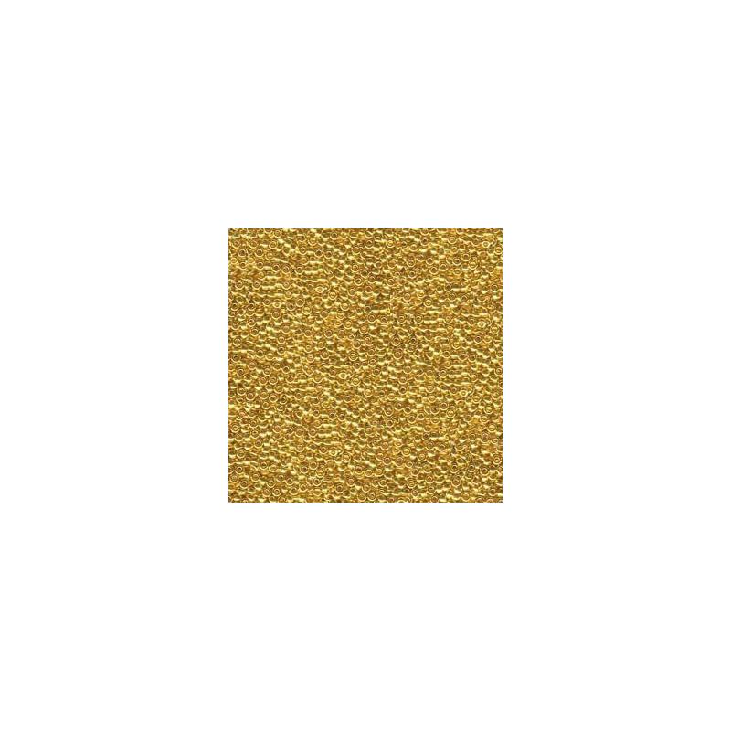 MIYUKI ROCALLA 15/0 (50GR)GOLD DE 24KT 15-9191